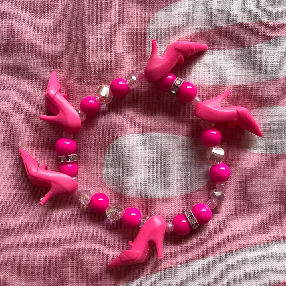◆ BARBIE SHOES BRACELET ◆HANDMADE NEW!!